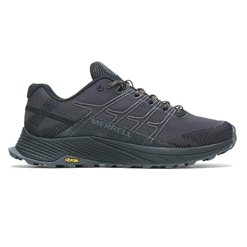 Image of Merrell Moab Flight Women's Running Shoes, Black Asphalt, 5.5 UK