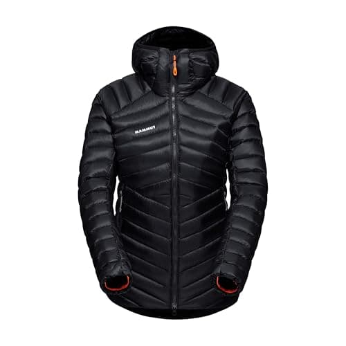 Image of Mammut Broad Peak IN Hooded Jacket Women | Lightweight & Packable, Outdoor Down Coat | Black, L