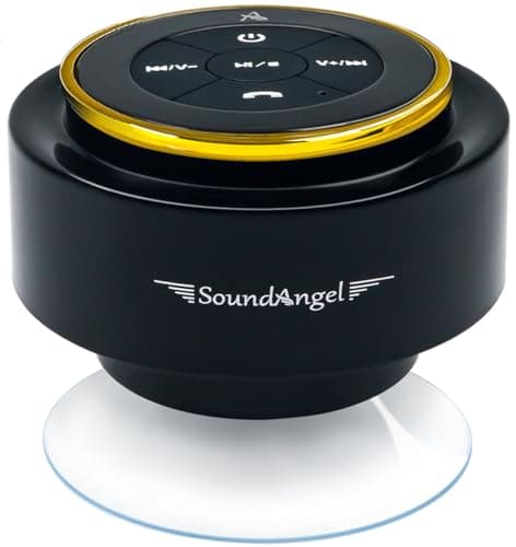 Image of Xleader Shower Bluetooth Speaker, Certified IPX7 Waterproof Mini Bluetooth Wireless Speaker with Suction Cup for Bathroom, Built-in Mic, Crystal Sound&Bass, 12H Playtime, Ideal Electronic Gifts