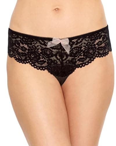 Image of b.tempt'd Women's Ciao Bella Tanga Panty Bikini Style Underwear, Night, L