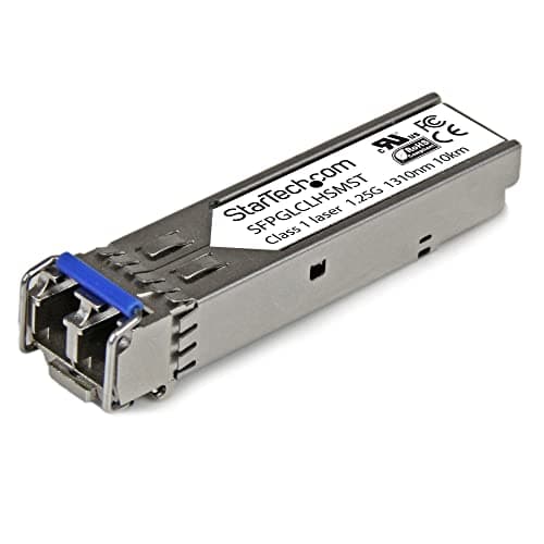 Image of StarTech.com Cisco GLC-LH-SM Compatible SFP Module - 1000BASE-LX/LH - 1GE Gigabit Ethernet SFP - LC 20km - 1310nm - Cisco IE3400, IE3300, IE3200 (SFPGLCLHSMST)