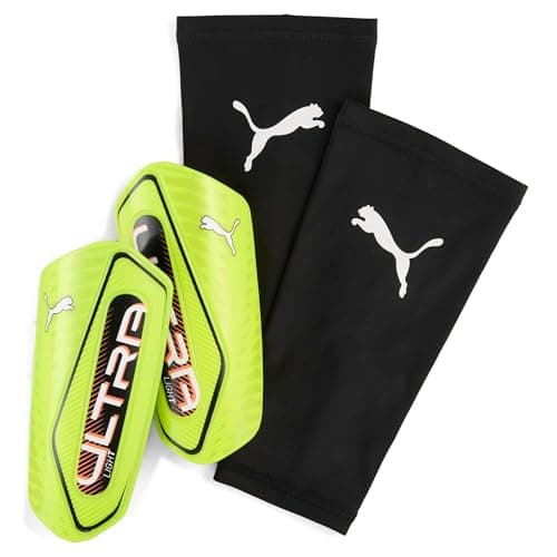 Image of Puma Cloud Ultra Light Shin Guards Lime/black S