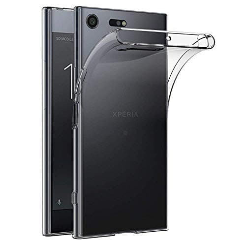 Image of MaiJin Case for Sony Xperia XZ Premium (5.5 inch) Soft TPU Rubber Gel Bumper Transparent Back Cover
