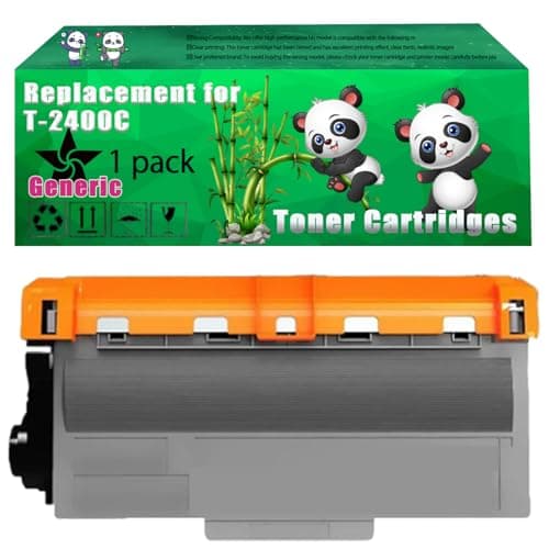 Image of Replacement T-2400C Toner Cartridges Compatible for Toshiba E-Studio 240S 241S Printers, Up to 2600 Pages, Vivid Colors, Contains Chip (1 Pack Black)