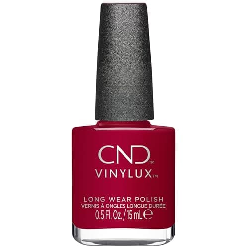 Image of CND Vinylux Long Wear Nail Polish (No Lamp Required), 15 ml, Red, Element