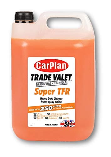 Image of CarPlan Trade Valet Heavy Duty Hand Wash Car Concentrate Super TFR, 5 Litres