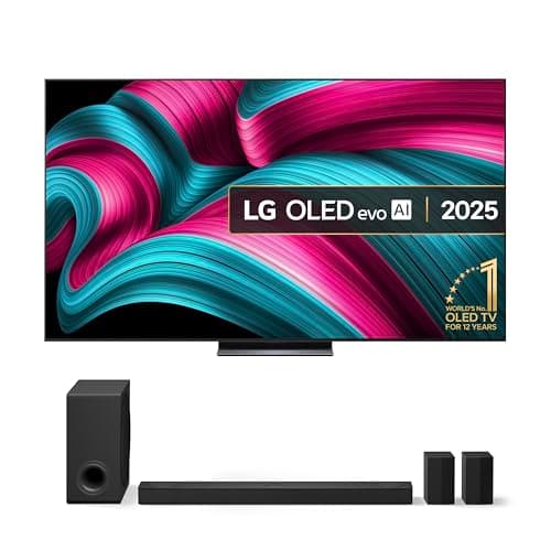 Image of LG OLED83C54LA 83-Inch OLEDevo AI 4K UHD Smart TV bundle with US80TR Home Cinema Soundbar 5.1 channel, Dolby Atmos and Rear Speakers, 580W