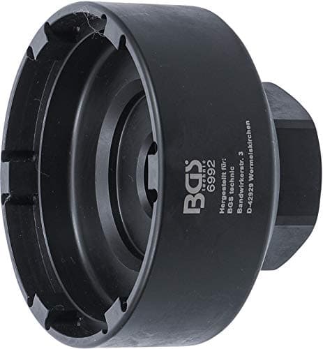 Image of BGS 6992 | Drive Axle Groove Nut Socket | for MAN and Mercedes-Benz Trucks | 101.5 x 110 mm
