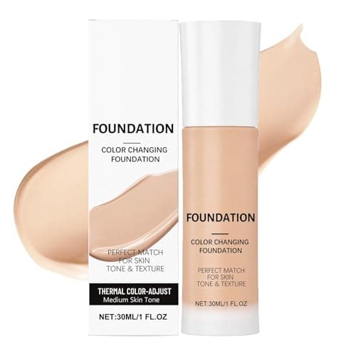 Image of Luxes Foundation For Mature Skin, Luxes Colour Changing Foundation, Intelligent Color Correcting Foundation, Lightweight Texture, Medium Coverage, Long-Lasting Natural Finish (Medium)