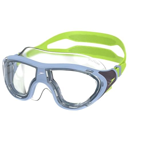 Image of Speedo Unisex-Youth Biofuse Mask | Dive | Swim | Ergonomic Design | Open Water | Leak Free Goggles, PURPLE, One Size