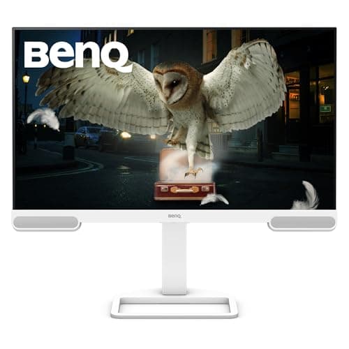 Image of BenQ EW2790Q Premium 2K 27 inch 2560 x 1440 monitor with 99% sRGB color coverage, integrated 5W speakers, 1 USB Type-C, 3 HDMI ports, ergonomic design and care technology