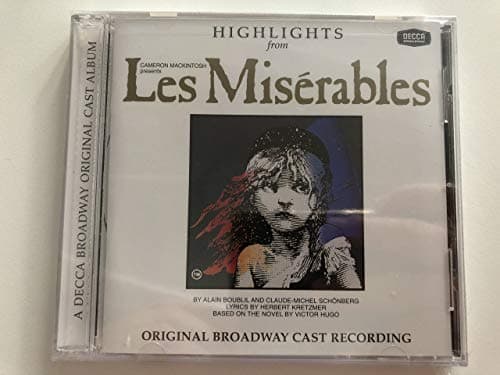 Image of Highlights from Les Miserables - Original Broadway Cast Recording