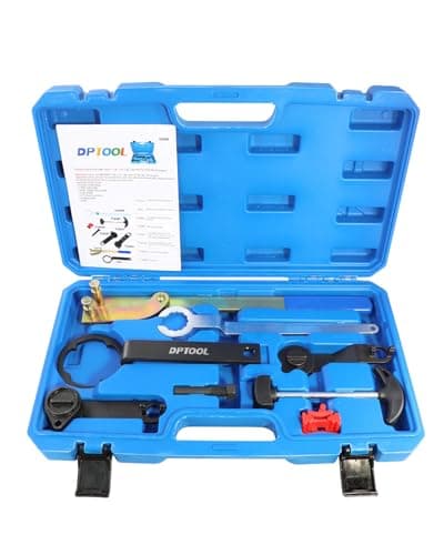 Image of DPTOOL 8PCS Engine Camshaft and Crankshaft Timing Tool Set Replacement for VAG EA211 1.0L 1.2L 1.4L 1.6L FSI TSI TFSI Petrol Engine Compatible with VW Audi A3 /Golf VII/Jetta/Skoda Octavia/Seat Leon