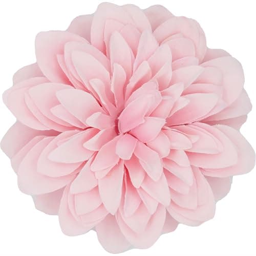 Image of Flower Hair Clips Fascinator Ideal for Weddings Chrysanthemum Baby Pink Flower Hair Clips