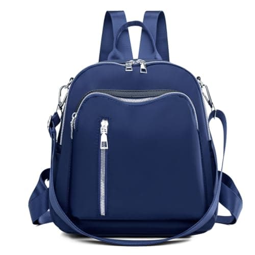 Image of A xeumei Backpack Womens Small Casual Rucksack Anti Theft Travel Daypack Lightweight School Bag Ladies Fashion Multi Pockets Shoulder Bag