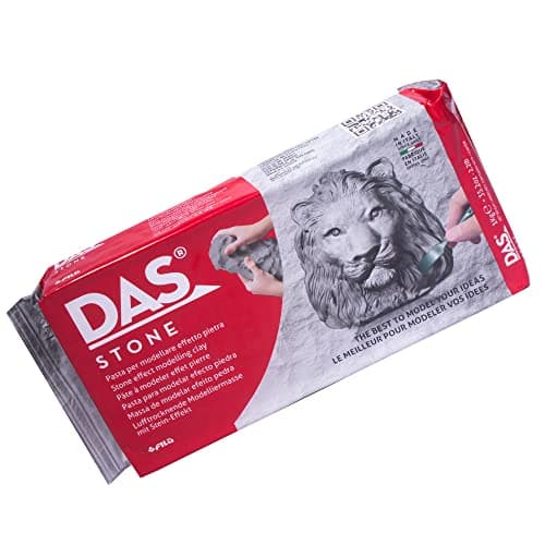 Image of DAS Stone 1kg Air Hardening Modelling Clay, Non Bake, Ready To Use, Suitable for All Ages, For Professionals & Hobbyists