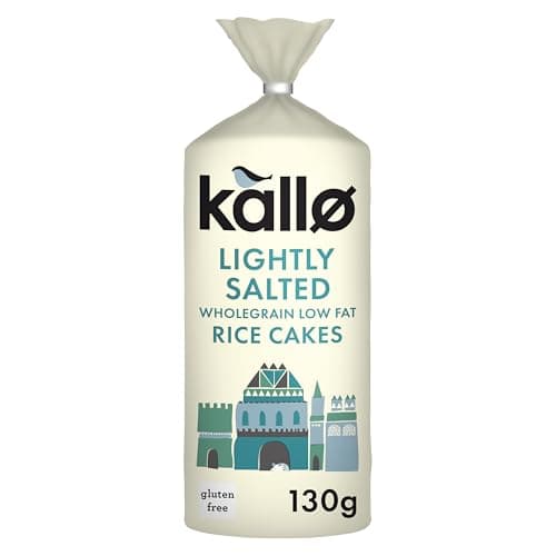 Image of Kallo Lightly Salted Wholegrain Low Fat Rice Cakes, 12 x 130g