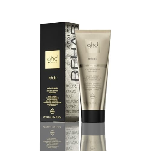 Image of ghd Rehab Split End Sealer, Heat-Activated Leave-In Split End Treatment To Repair & Protect - 100ml