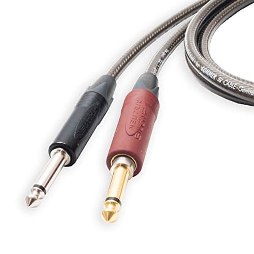 Image of Premium Neutrik Silent, Sommer Spirit XXL Guitar Lead. Bass Cable (50cm)