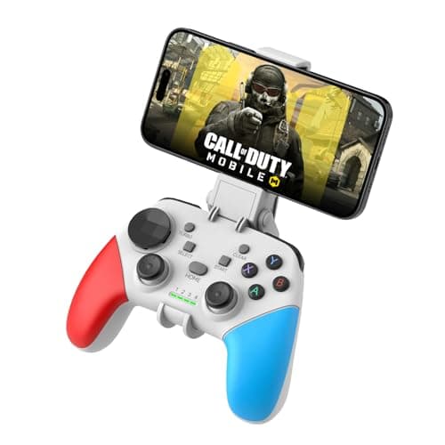 Image of Joso Wireless Mobile Gaming Controller for iPhone, Android, iPad, Tablet, PC, Phone Controller with Phone Clip Supports Cloud Game, COD Mobile, Genshin Immpact, Remote Player Gamepad
