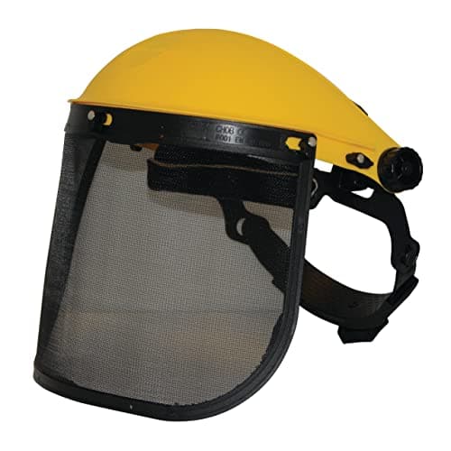 Image of Silverline Mesh Face Shield – Flip-Up Protective Screen for Safety and Eye Protection (140868)