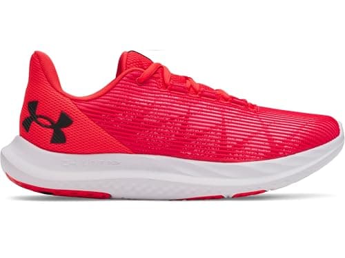Image of Under Armour Men's Charged Speed Swift, Lightweight and Ultra-Breathable Men's Runners, Running Shoes with Durable Rubber Outsole,Racer Red / Racer Red / Black,9