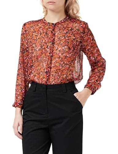 Image of French ConnectionCLARA Flavia Grandad SHIRTBLACKOUTXL