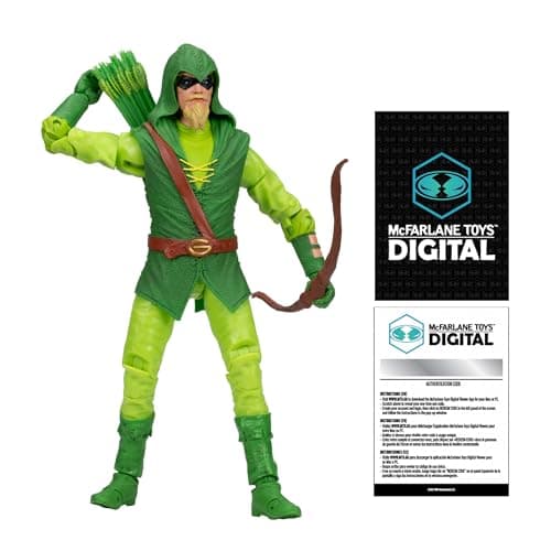 Image of McFarlane Toys DC Direct Green Arrow (Longbow Hunter) 7in Action Figure Digital Collectible
