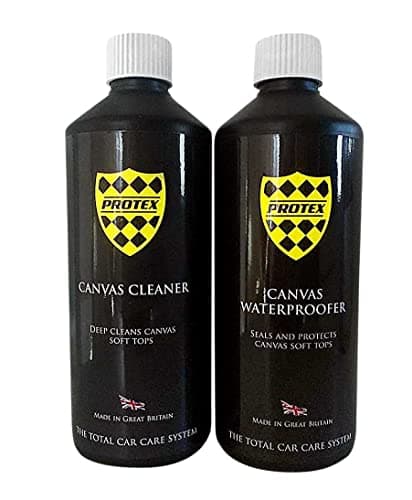 Image of PROTEX Convertible Soft Top Care Kit With Canvas Cleaner & Waterproofer - 500ml