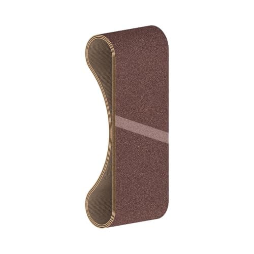Image of Bosch 3X PRO Paint on Wood and Hardwood X440 Sanding Belt for Sanders (for Paint on Wood, Hardwood, 100 x 610 mm, Grit 100, Professional Accessory Belt Sander)