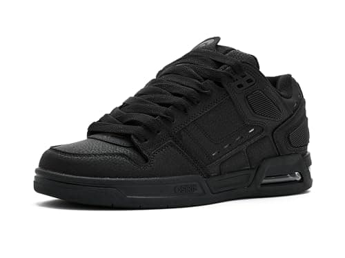 Image of Osiris Men's Peril Skate Shoe, Black/Black/Black, 7.5