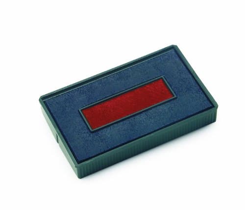 Image of COLOP E/4850 Replacement Ink Pads for Stamp - Blue/Red (Pack of 2)