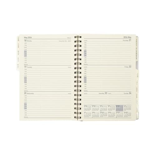 Image of Collins - Elite - Compact 2026 12 Month Calendar Year Planner, Week-to-View with Appointments Diary Refill (1150R-26)