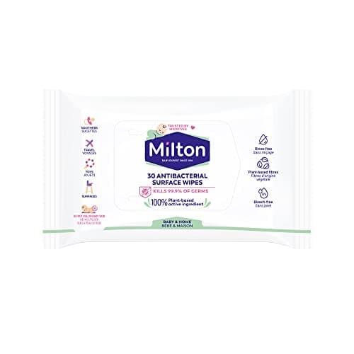 Image of Milton Antibacterial Surface Wipes 30 Wipes - 7 packs