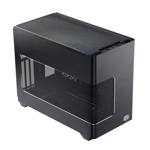 Image of Cooler Master NR200P V3 Mini-ITX PC Case, Top-Mount 240mm|280mm AIO, PCIe 5.0 Riser, 361.5mm Vertical GPU Mount, SFX PSU 130mm, Compatible RTX 5090|RX 7090 XT, Aluminum Panels, USB Type-C, DIY