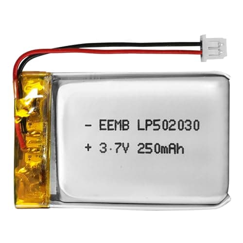 Image of EEMB Lithium Polymer battery 3.7V 250mAh 502030 Lipo Rechargeable Battery Pack with wire Molex Connector for VXI Blue Parrott-confirm device & connector polarity before purchase