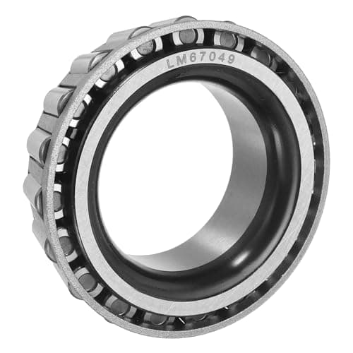 Image of sourcing map LM67049 Tapered Roller Bearing Cone, 1.24" Bore x 2.09" OD x 0.65" Thick, Chrome Steel Taper Bearing, ABEC-3