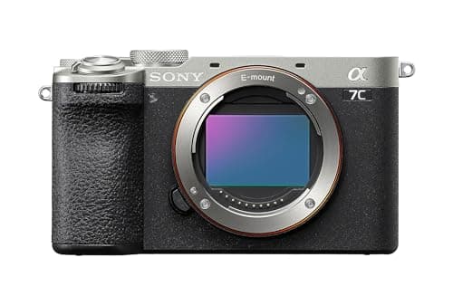 Image of Sony Alpha 7CII | Full-Frame Mirrorless Camera (compact, 33MP, real-time autofocus, 10 fps, 4K movie recording, vari-angle touch screen), Silver