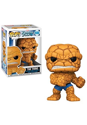 Image of Funko POP! Marvel: Fantastic Four - the Thing - Collectable Vinyl Figure - Gift Idea - Official Merchandise - Toys for Kids & Adults - Comic Books Fans - Model Figure for Collectors and Display