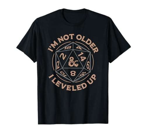 Image of Dungeons & Dragons Birthday Level Up T-Shirt