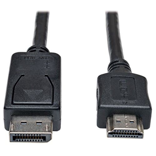 Image of Tripp Lite by Eaton DisplayPort to HDMI Adapter Cable (M/M), 20 ft (6.1 m)