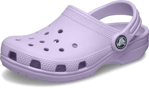 Image of Crocs Unisex Kids Classic Clog T Clog, Lavender, 9 UK Child