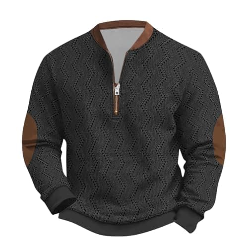 Image of Christmas Mens Casual Cotton Hooded Collar Drawstring Hoodies Pullover Sweatshirts Casual Long Sleeve Shirts Ugly Xmas Jumpers Pullover Top Merry Christmas Sweaters Gym Clothes (Z2 Black,5XL)