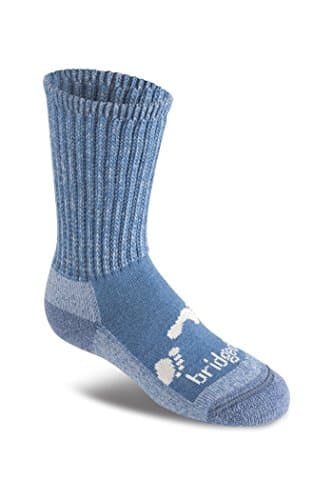 Image of Bridgedale Woolfusion Trekker Junior Sock - Storm Blue, 1 to 3