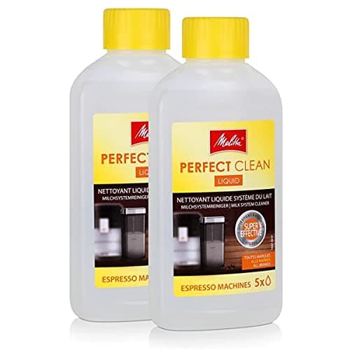 Image of 2 x Melitta 202034 Perfect Clean Espresso Machines Milchsystem Reiniger 250 ml, (Pack of 1)