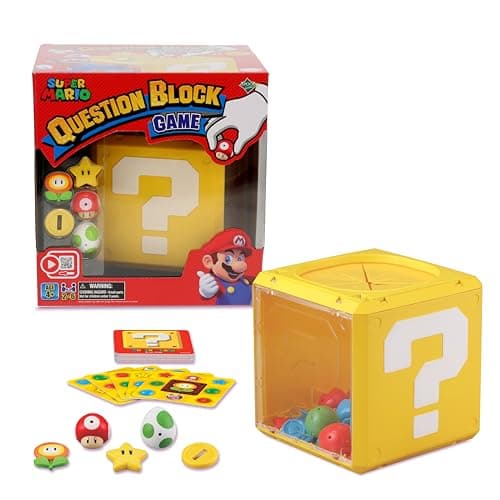 Image of Super Mario Question Block Game - Epoch Games 7556