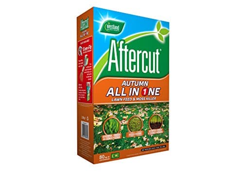 Image of Aftercut Autumn All-in-One Lawn Feed and Moss Killer, 80 sq m, 2.8 kg