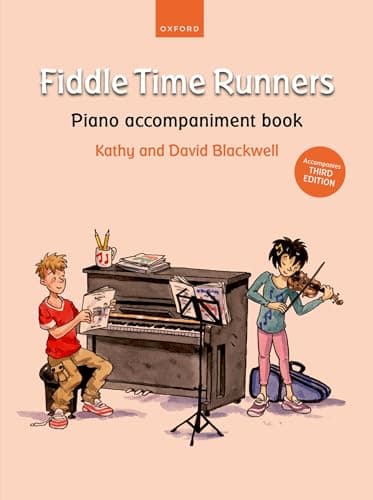 Image of Fiddle Time Runners Piano accompaniment book (for Third Edition): Accompanies Third Edition