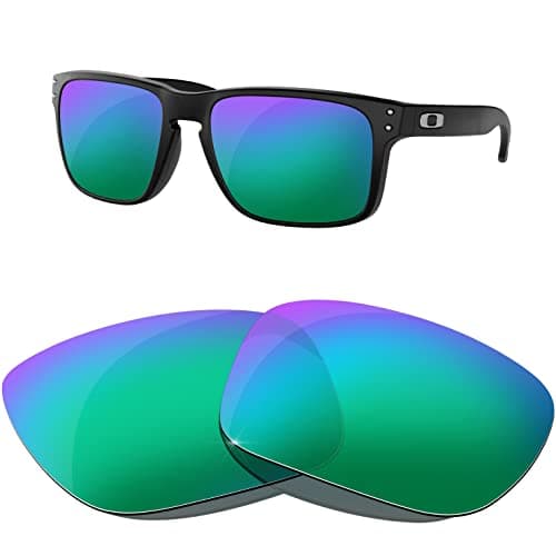 Image of HiCycle2 Sunglass Replacement Lenses for Oakley Holbrook Sunglass OO9102 55mm (Green)