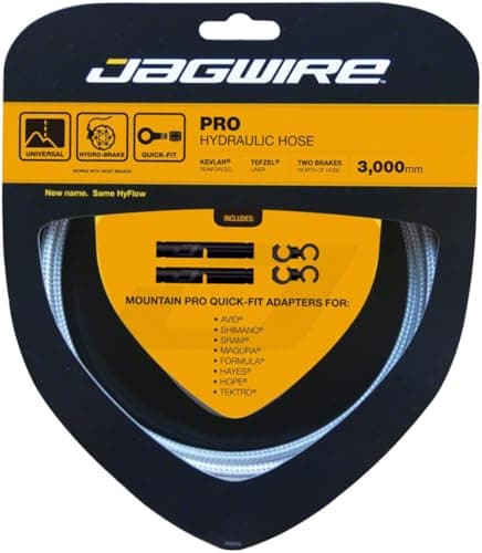 Image of Jagwire Mountain Pro Hose Kit - Sterling Silver (3 m)